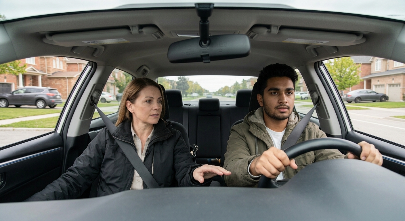Driving lessons in Brampton